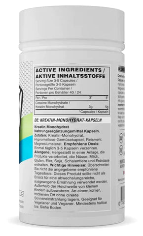 NAUGHTYBOY CREATINE CAPS 120