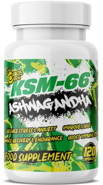 CHAOS CREW KSM-66 ASHWAGANDHA 120 CAPS