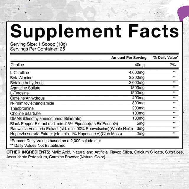 Gaspari Nutrition Superpump Aggression 450g