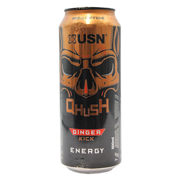 USN QHUSH Energy Drink 6x500ml