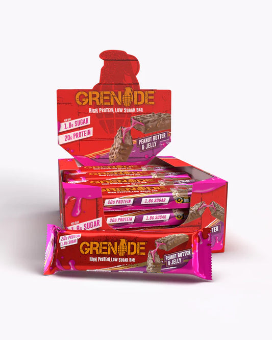 Grenade Carb Killa Bar 12 x 60g Peanut Butter & Jelly