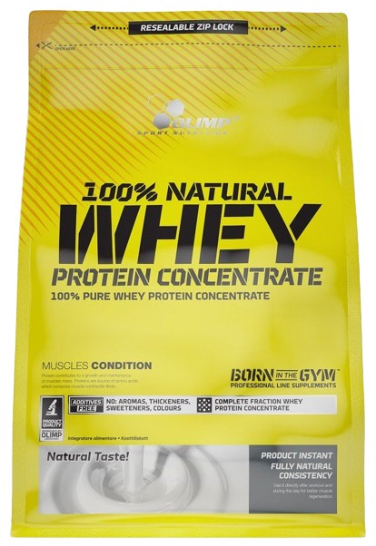 100% Natural Whey Protein Concentrate 700g